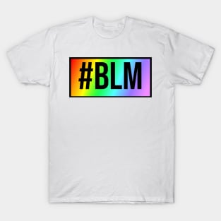 #Black Lives Matter Rainbow T-Shirt